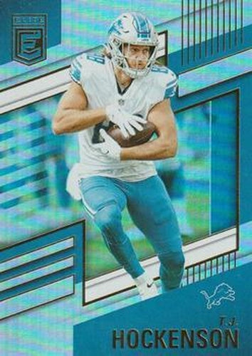 #72 T.J. Hockenson - Detroit Lions - 2022 Donruss Elite Football