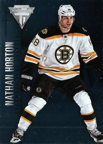#72 Nathan Horton - Columbus Blue Jackets - 2013-14 Panini Titanium Hockey