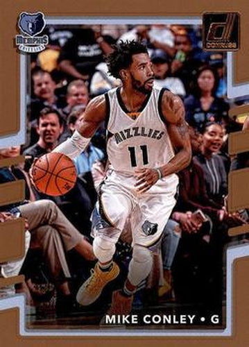 #72 Mike Conley - Memphis Grizzlies - 2017-18 Donruss Basketball