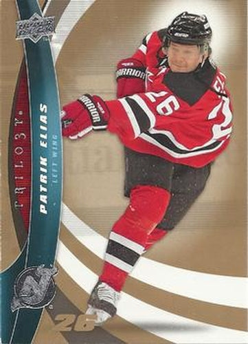 #72 Patrik Elias - New Jersey Devils - 2009-10 Upper Deck Trilogy Hockey