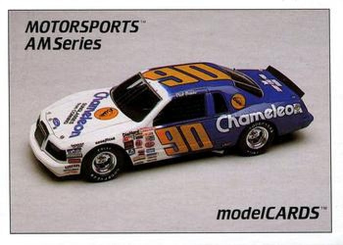 #72 Dick Brooks' Car - Donlavey Racing - 1992 Motorsports Modelcards AM Series Racing