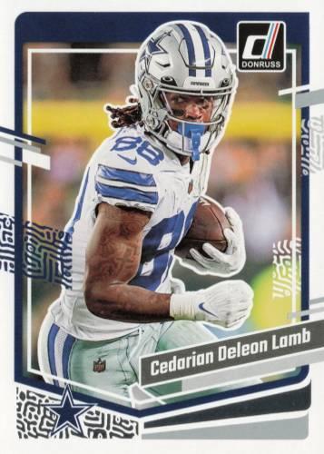 #72b CeeDee Lamb - Dallas Cowboys - 2023 Donruss Football