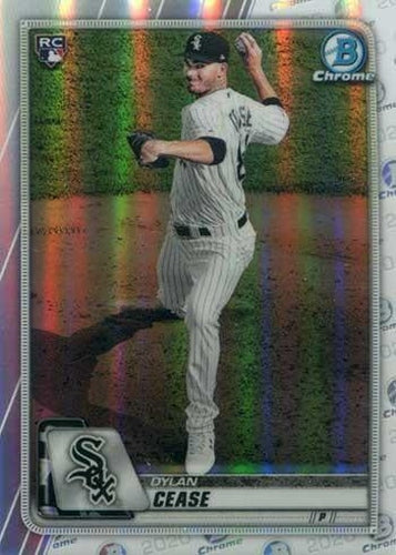 #72b Dylan Cease - Chicago White Sox - 2020 Bowman Chrome Baseball