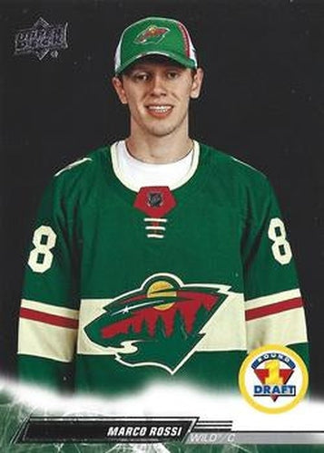 #734 Marco Rossi - Minnesota Wild - 2022-23 Upper Deck Hockey
