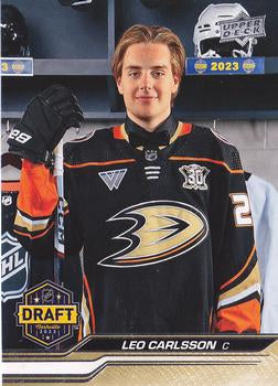 #736 Leo Carlsson - Anaheim Ducks - 2023-24 Upper Deck Hockey