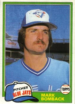 #739 Mark Bomback - Toronto Blue Jays - 1981 Topps Baseball