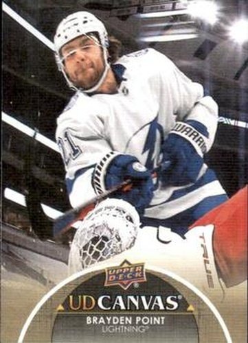#C73 Brayden Point - Tampa Bay Lightning - 2021-22 Upper Deck - UD Canvas Hockey