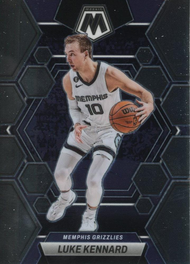 #73 Luke Kennard - Memphis Grizzlies - 2022-23 Panini Mosaic Basketball