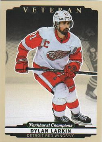 #73 Dylan Larkin - Detroit Red Wings - 2022-23 Parkhurst Champions Hockey