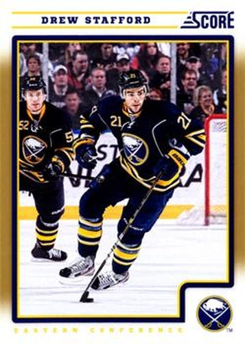 #73 Drew Stafford - Buffalo Sabres - 2012-13 Score - Gold Rush Hockey
