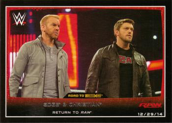 #73 Edge / Christian - 2015 Topps WWE Road to Wrestlemania Wrestling
