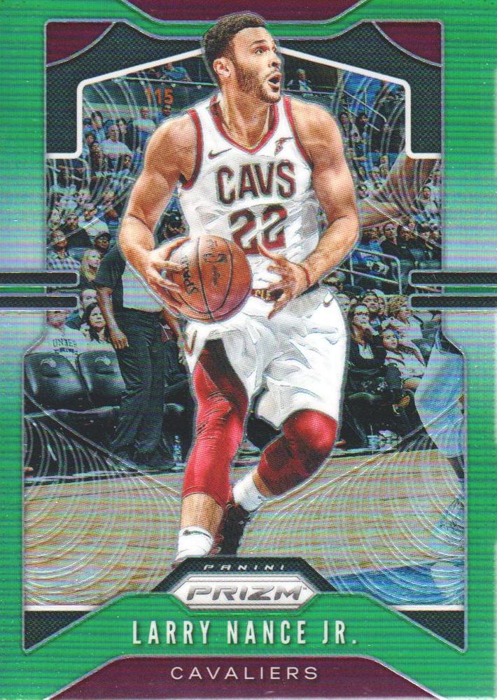 #73 Larry Nance Jr. - Cleveland Cavaliers - 2019-20 Panini Prizm - Prizms Green Basketball