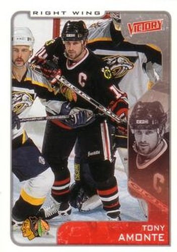 #73 Tony Amonte - Chicago Blackhawks - 2001-02 Upper Deck Victory Hockey