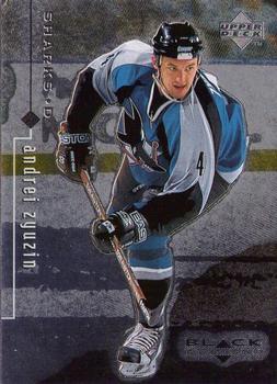 #73 Andrei Zyuzin - San Jose Sharks - 1998-99 Upper Deck Black Diamond Hockey