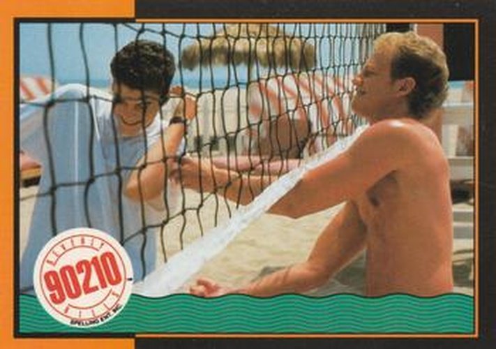 #73 Horsing Around - 1991 Topps Beverly Hills 90210