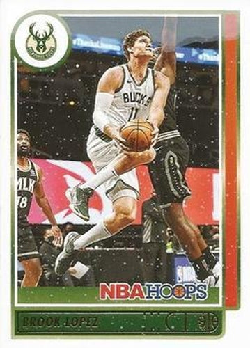 #73 Brook Lopez - Milwaukee Bucks - 2021-22 Hoops Winter Basketball