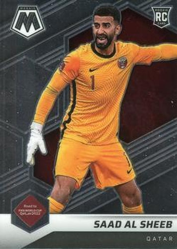 #73 Saad Al Sheeb - Qatar - 2021-22 Panini Mosaic Road to FIFA World Cup Soccer