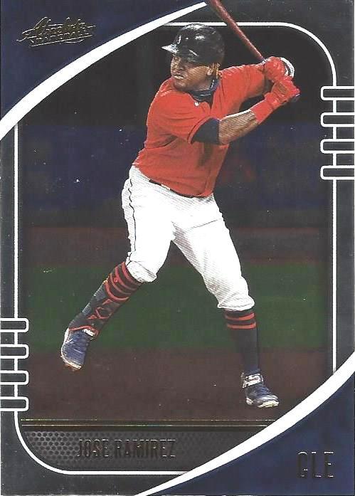 #73 Jose Ramirez - Cleveland Indians - 2021 Panini Absolute Baseball
