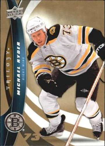 #73 Michael Ryder - Boston Bruins - 2009-10 Upper Deck Trilogy Hockey