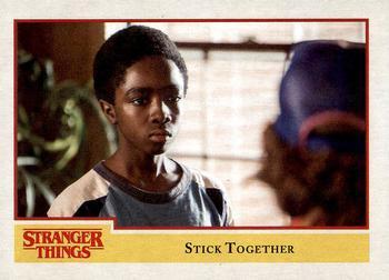 #73 Stick Together - 2018 Topps Stranger Things