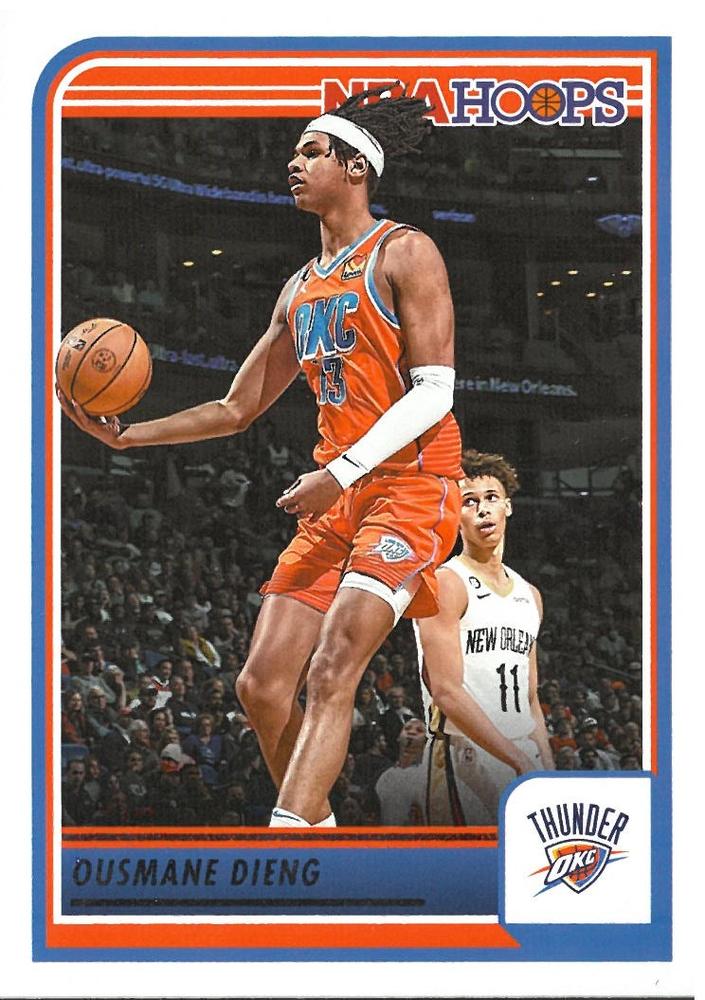 #73 Ousmane Dieng - Oklahoma City Thunder - 2023-24 Hoops Basketball
