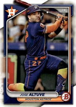 #73 Jose Altuve - Houston Astros - 2024 Bowman Baseball