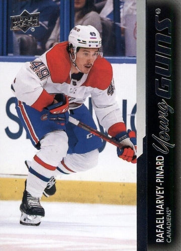 #740 Rafael Harvey-Pinard - Montreal Canadiens - 2021-22 Upper Deck Hockey