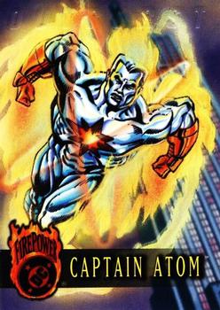 #17 Captain Atom - 1996 SkyBox DC Outburst: Firepower