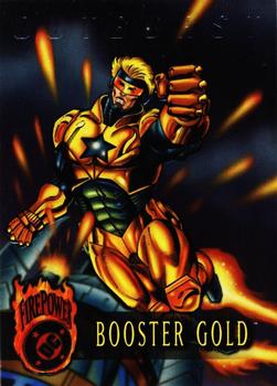 #20 Booster Gold - 1996 SkyBox DC Outburst: Firepower