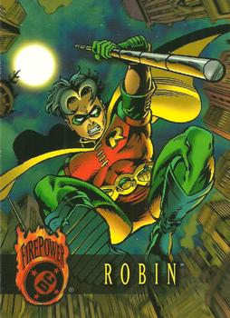 #21 Robin - 1996 SkyBox DC Outburst: Firepower