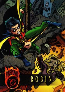 #60 Robin - 1996 SkyBox DC Outburst: Firepower