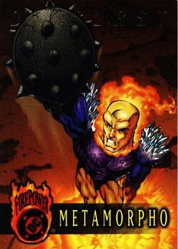 #8 Metamorpho - 1996 SkyBox DC Outburst: Firepower