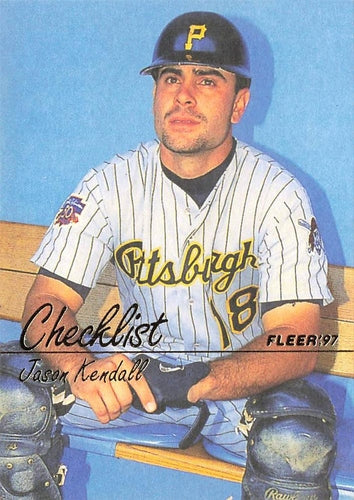 #742 Jason Kendall - Pittsburgh Pirates - 1997 Fleer Baseball