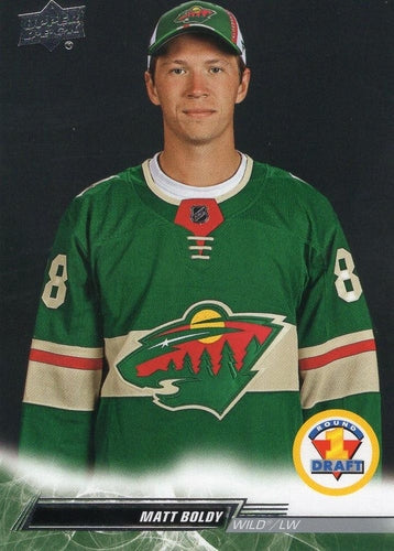 #745 Matt Boldy - Minnesota Wild - 2022-23 Upper Deck Hockey