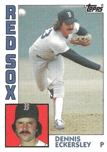 #745 Dennis Eckersley - Boston Red Sox - 1984 Topps Baseball