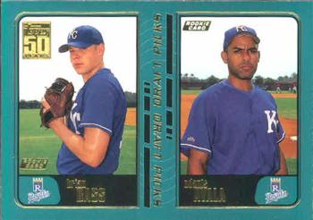 #747 Brian Bass / Odanis Ayala - Kansas City Royals - 2001 Topps Baseball