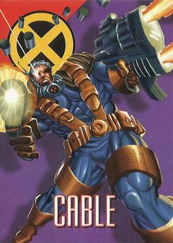 #28 Cable - 1996 Fleer Marvel Vision