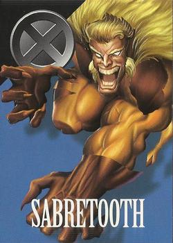 #47 Sabretooth - 1996 Fleer Marvel Vision