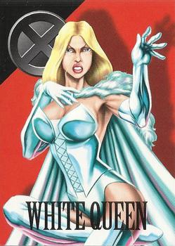 #49 White Queen - 1996 Fleer Marvel Vision