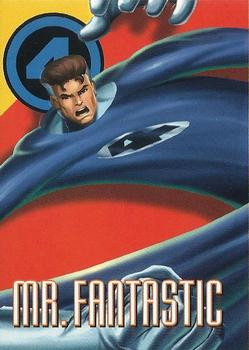 #55 Mr. Fantastic - 1996 Fleer Marvel Vision