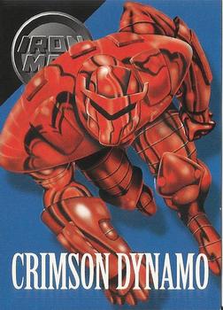 #88 Crimson Dynamo - 1996 Fleer Marvel Vision