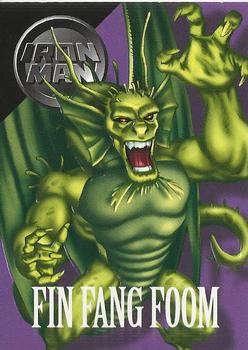 #89 Fin Fang Foom - 1996 Fleer Marvel Vision