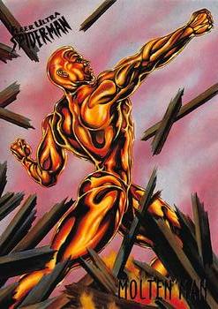 #38 Molten Man - 1995 Fleer Ultra Spider-Man