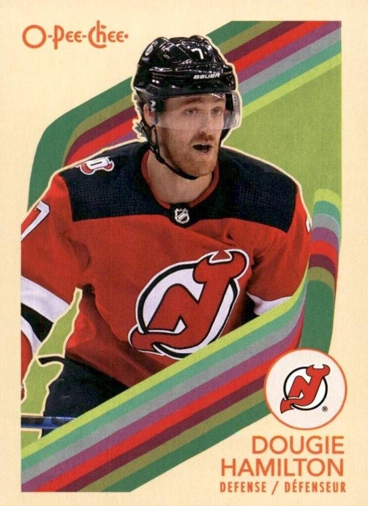 #74 Dougie Hamilton - New Jersey Devils - 2023-24 O-Pee-Chee - Retro Hockey