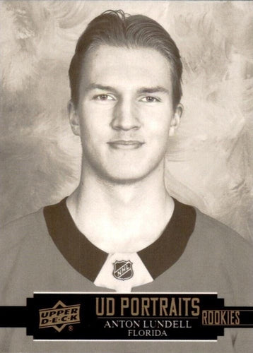 #P-74 Anton Lundell - Florida Panthers - 2021-22 Upper Deck - UD Portraits Hockey