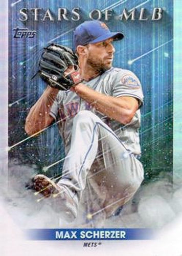 #SMLB-74 Max Scherzer - New York Mets - 2022 Topps Update - Stars of MLB Baseball
