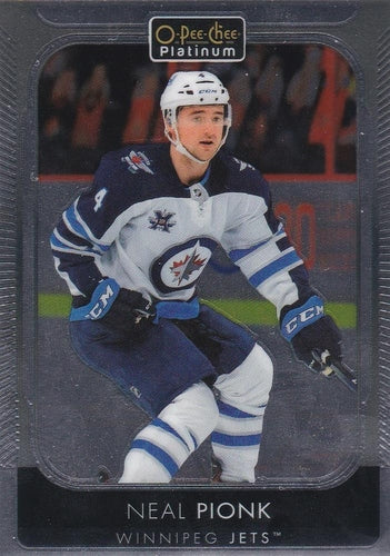 #74 Neal Pionk - Winnipeg Jets - 2021-22 O-Pee-Chee Platinum Hockey