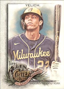 #74 Christian Yelich - Milwaukee Brewers - 2022 Topps Allen & Ginter Baseball
