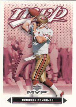 #74 Brandon Doman - San Francisco 49ers - 2003 Upper Deck MVP Football