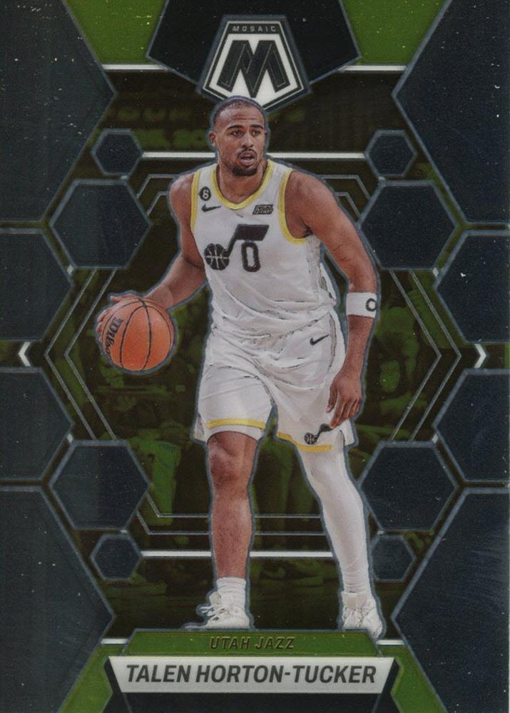 #74 Talen Horton-Tucker - Utah Jazz - 2022-23 Panini Mosaic Basketball